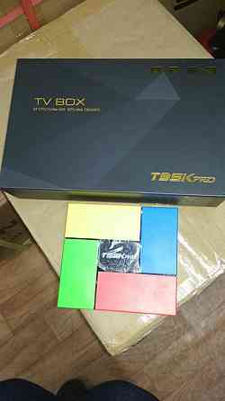 ТВ-Box смарт приставка в упаковке  Екібастұз