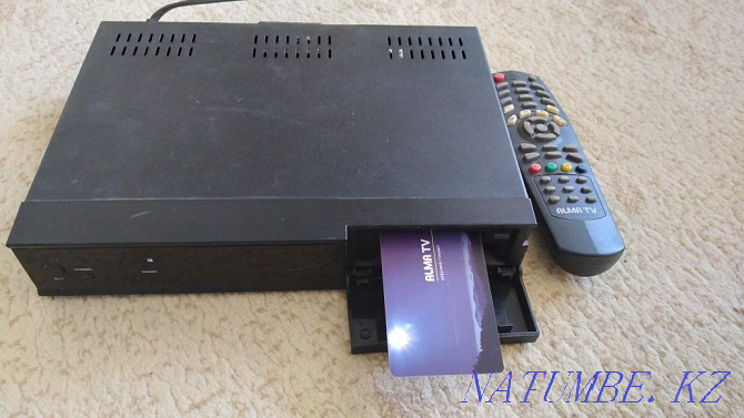 Sale tuner ALMA.TV. with card in excellent condition. 10000tg. Aqtau - photo 2