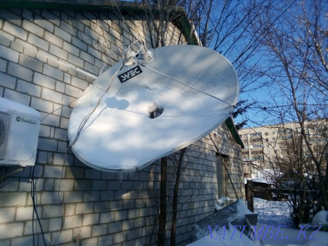 спутниктік антенна, 2 мылтық, қабылдағыш  Павлодар  - изображение 1