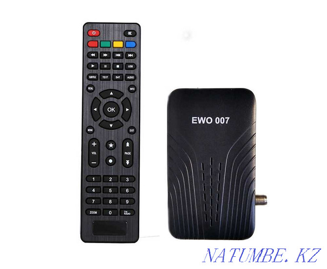 EWO-007 - компактный спутниковый Full HD ресивер DVB-S2/T2-MI Алматы - изображение 1