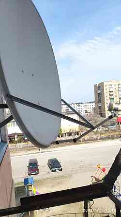 Спутниковая антенна, диаметр 1 метр. Shahtinsk
