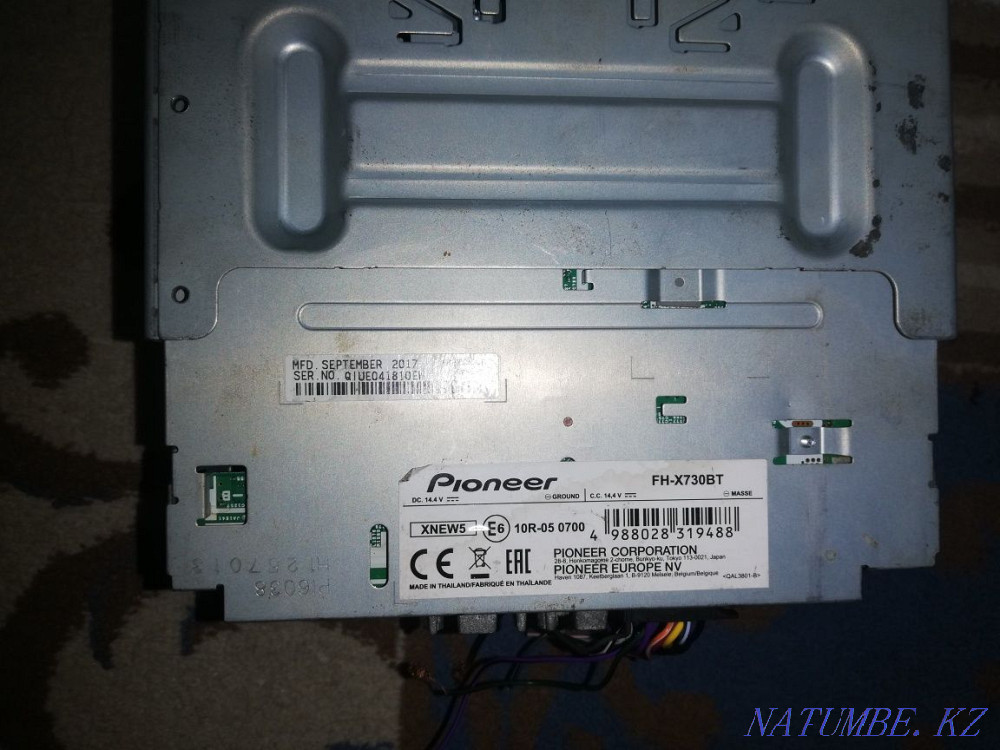 Radio Pioneer Fh-x730bt 2x din, semi-processor Kostanay - photo 6