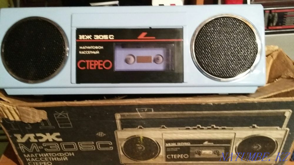 Магнитофон однокассетный. Петропавловск - изображение 1