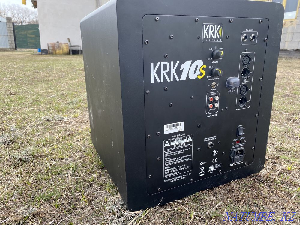 Студийный сабвуфер KRK 10S Алматы - изображение 3