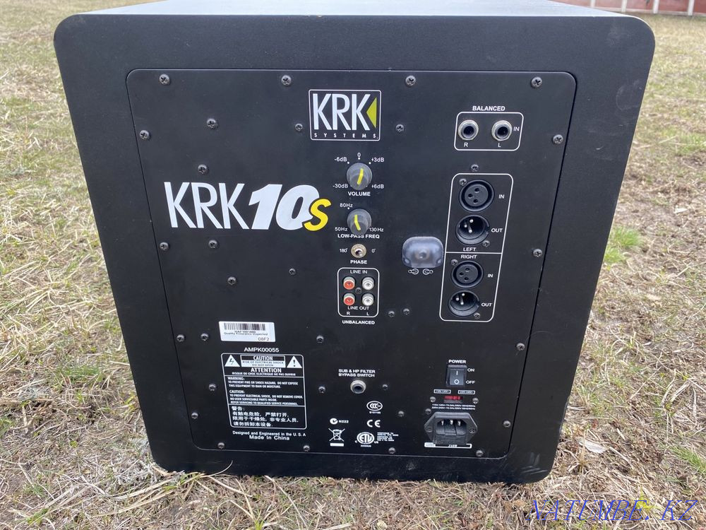 Студийный сабвуфер KRK 10S Алматы - изображение 4