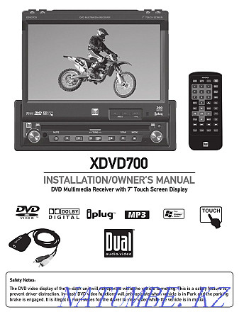 Dual xdvd700 radio for sale Almaty - photo 6