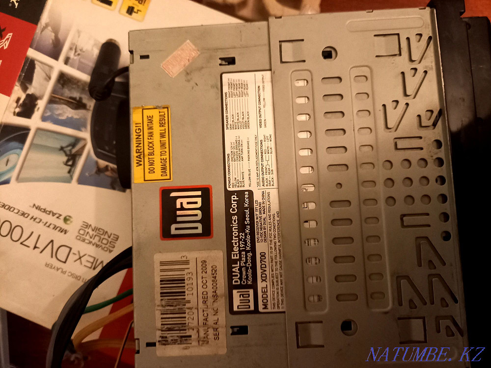 Dual xdvd700 radio for sale Almaty - photo 5
