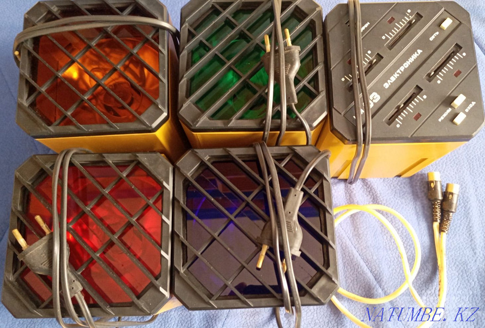 Эквалайзер"Прибой" Э-014С/ Цветомузыка " Электроника" ЦМ-03 Кокшетау - изображение 4