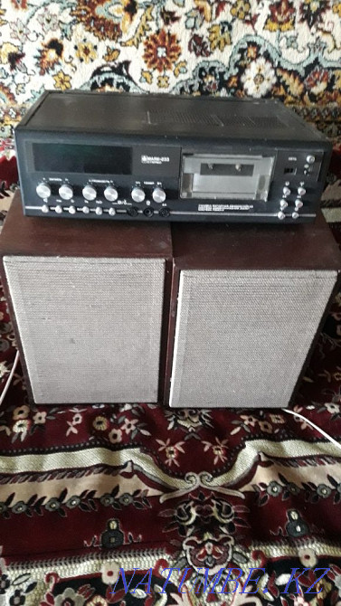 Продам Магнитофон Маяк 233. С колонками В рабочем состоянии. Караганда - изображение 4