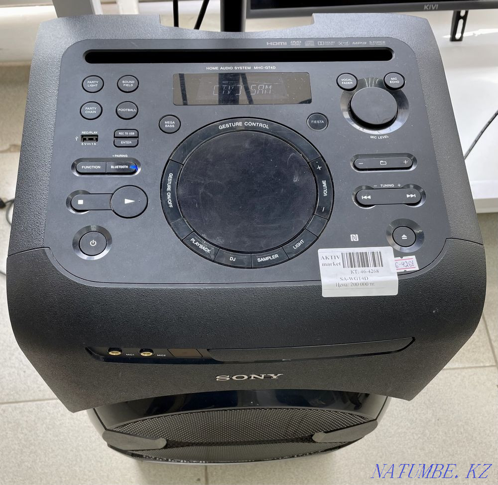 Акустическая система sony sa-wgt4d/ рассрочка 0-0-3/ Актив Ломбард Актобе - изображение 3