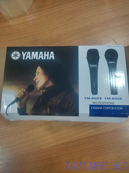 Микрофон YAMAHA. Проводной микрофон. Kaspi Red. Алматы - изображение 4