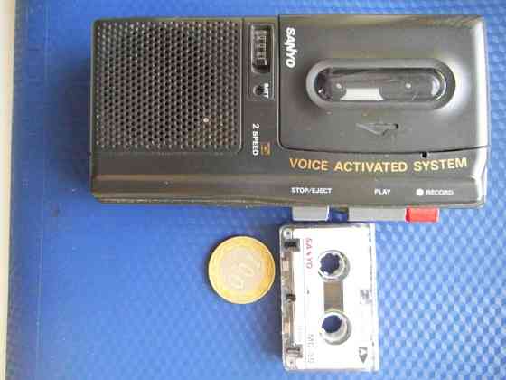 Microcassette Tape Recorder "SANYO" TRC550A Almaty