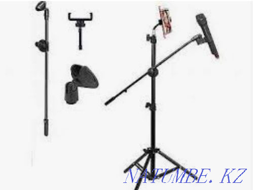 Microphone stand. Arrow microphone holder. Microphone stand. Almaty - photo 2