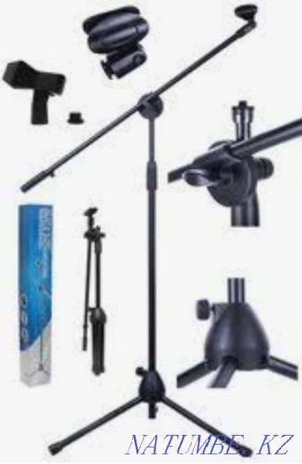 Microphone stand. Arrow microphone holder. Microphone stand. Almaty - photo 3