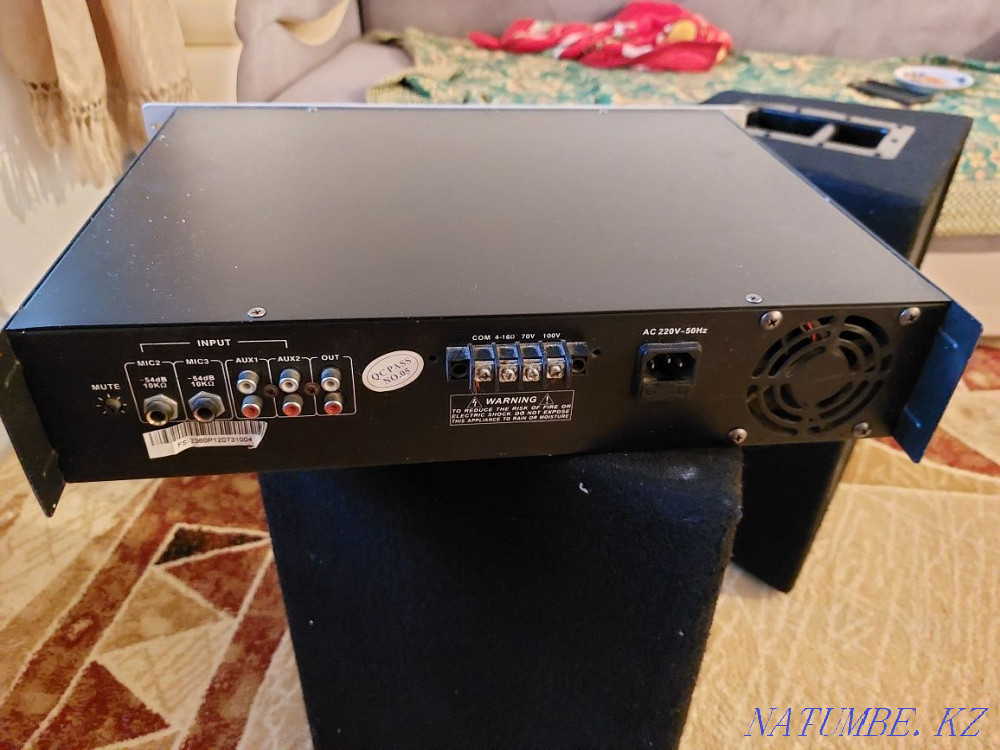 Продам колонки и усилитель! Без шнуров! Усть-Каменогорск - изображение 1