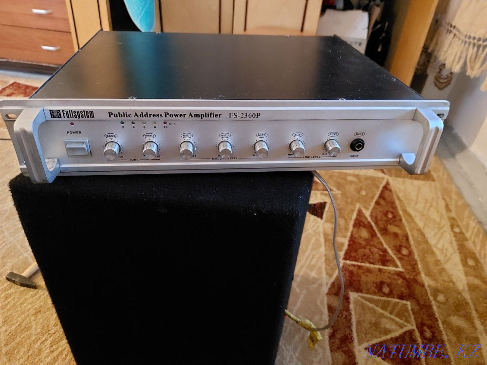 Продам колонки и усилитель! Без шнуров! Усть-Каменогорск - изображение 2