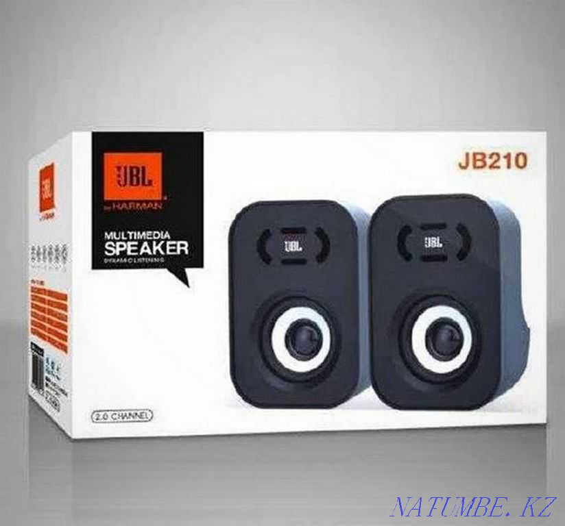 Колонка JBL Harman 2.0. Динамики для ПК, Колонки Алматы - изображение 1