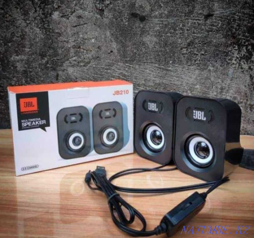 Колонка JBL Harman 2.0. Динамики для ПК, Колонки Алматы - изображение 2