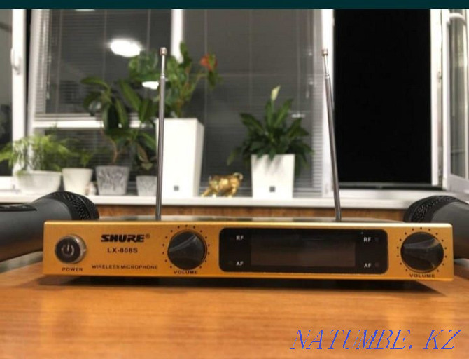 SHURE микрофон жүйесі. Сымсыз микрофондар. Kaspi Red  Алматы - изображение 4