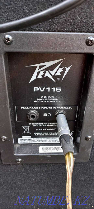Пассивные колонки Peavey 115 (15 дюйм) Алматы - изображение 6