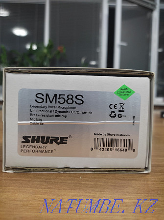 Мікрафон SHURE SM58. Шур. Алматы - photo 2