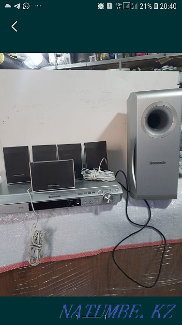 Продам домашний кинотеатр Панасоник Костанай - изображение 1