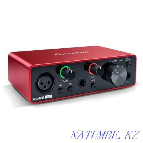 Urgently selling Sound Card + Studio Microphone Almaty - photo 2