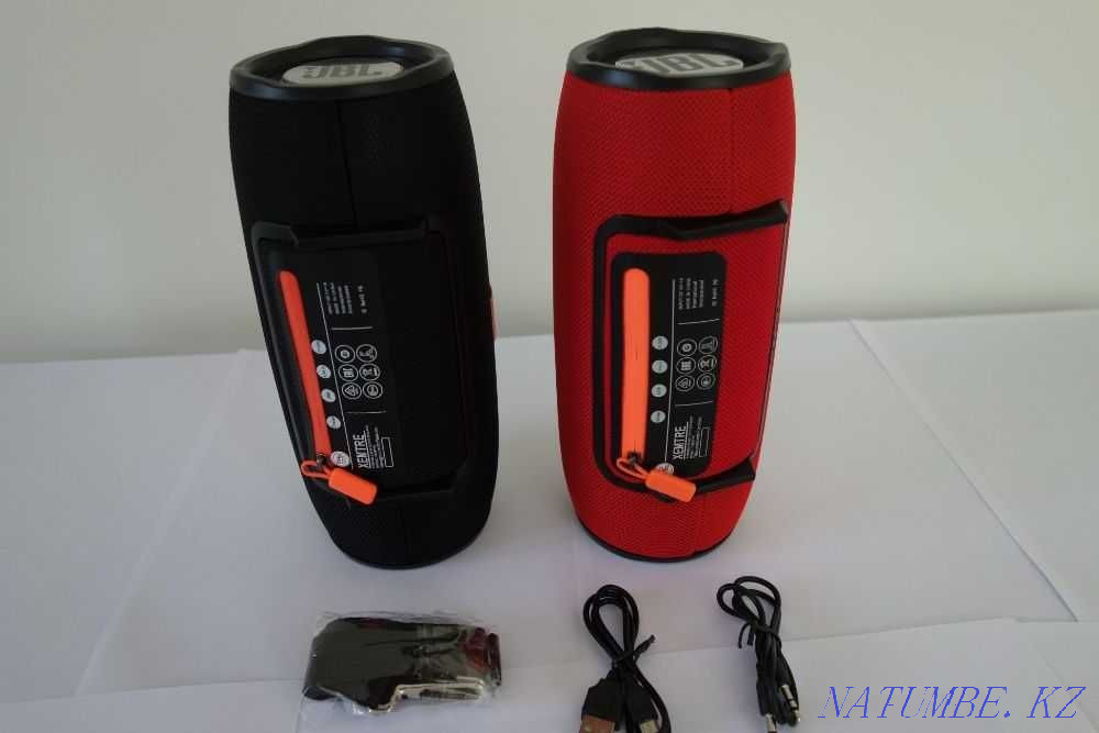 Колонка беспроводная блютусJBL Xtreme c ремешком сабвуфер буфер динмик Алматы - изображение 3