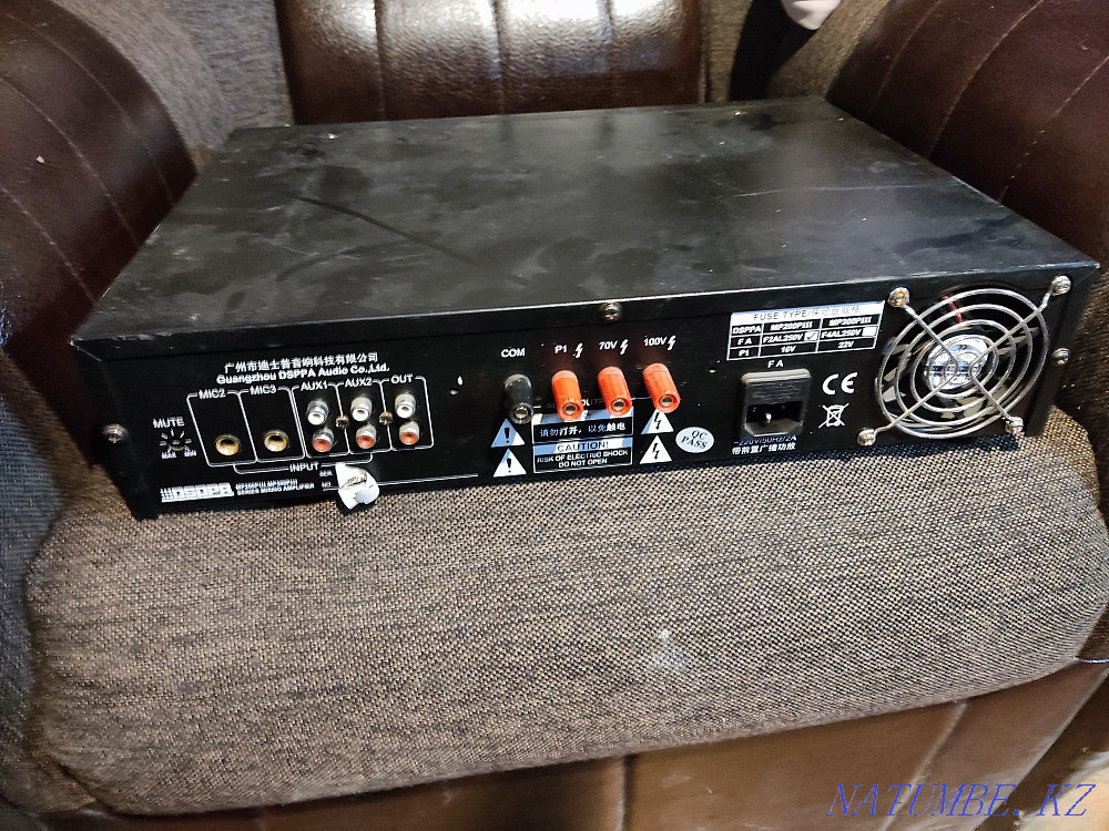Микшер-усилитель DSPPA MP300PIII Караганда - изображение 2