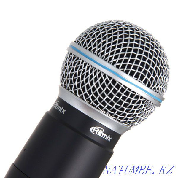 Микрофон Ritmix RWM-221 Беспроводной Алматы - изображение 4