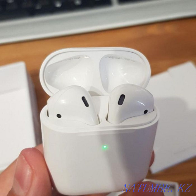 ЖАҢА AirPods 2/PRO EAC Premium 1:1 сымсыз AirPods құлаққаптары  Тараз  - изображение 7