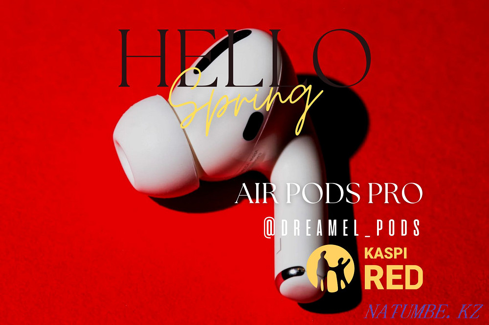 AirPods Pro Lux 1в1 Улучшенные / C Шумоподавлением / Доставка Алматы - изображение 1