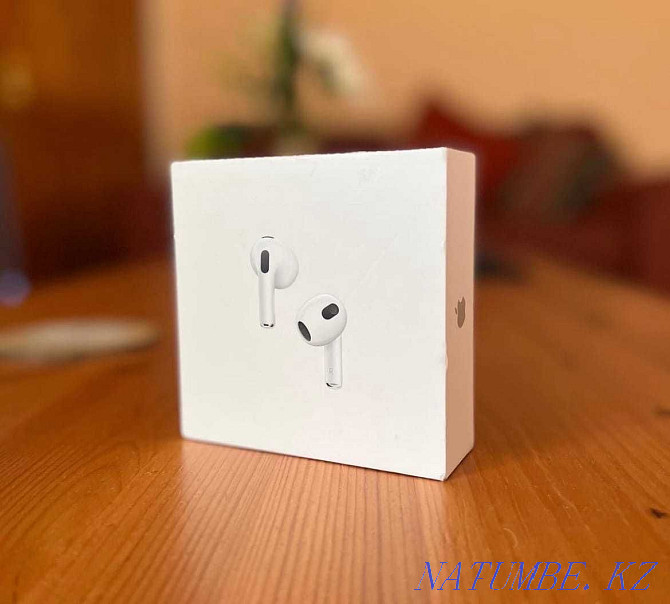 Есть Рассрочка RЕD! Apple AirPods 3 Premium EAC Беспроводные#1 подарок Тараз - изображение 4