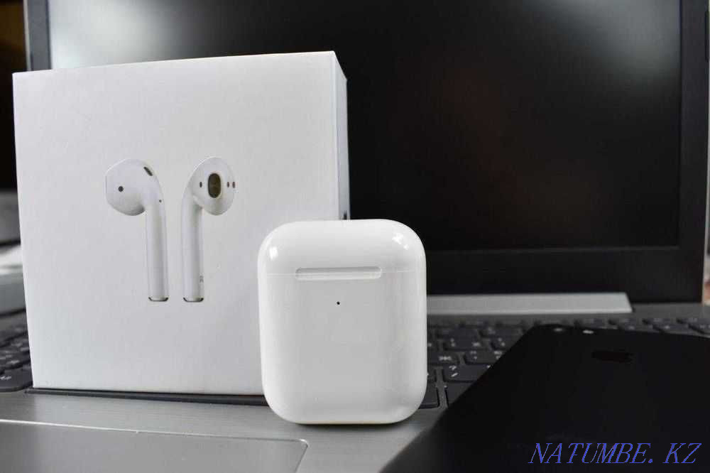 RED/Credit! NEW AirPods 2 EAC LUX Premium + Gift + Free DOS Karagandy - photo 2