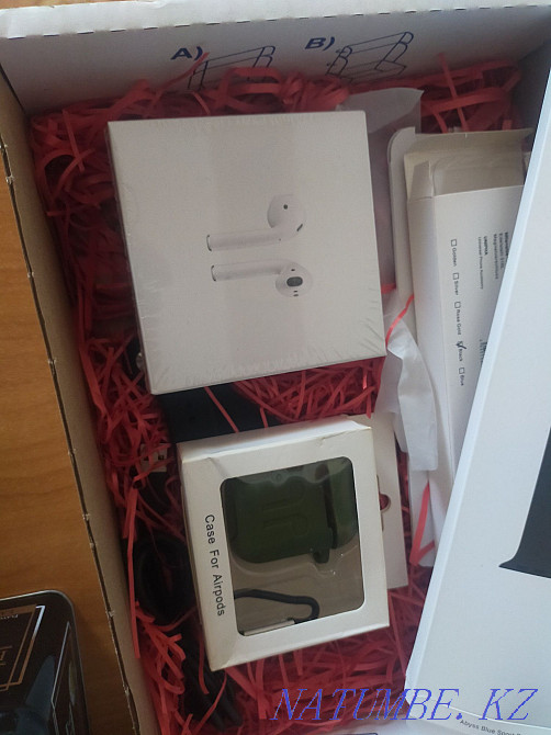Air pods продам новый Актобе - изображение 1