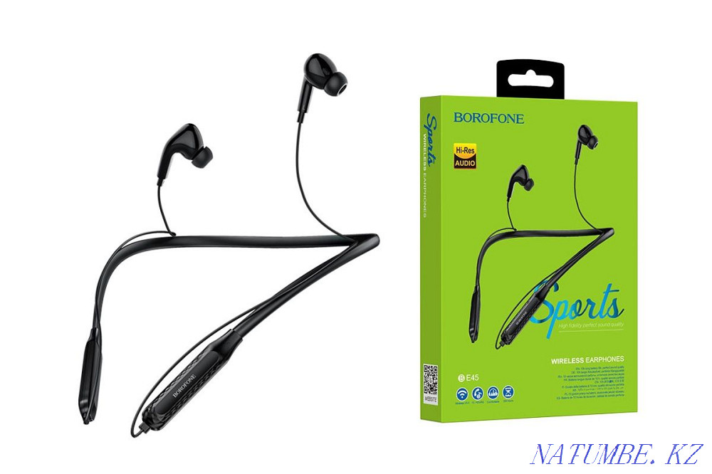 Sports headphones Borofone E45 | Original | Wireless Bluetooth Karagandy - photo 1