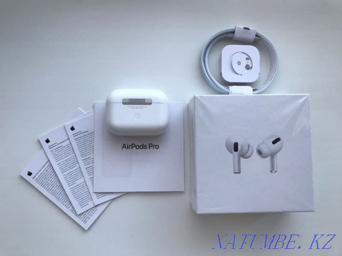 НОВЫЕ! AirPods Pro Сходство 99% 1:1 Матовые Наушники Premium Lux Алматы - изображение 8