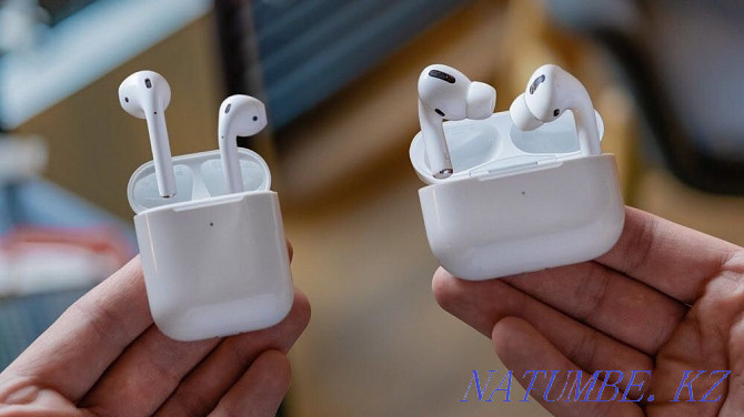 新的！ AirPods Pro 99% 相似度 1:1 哑光优质 Lux 耳机 Алматы - photo 4