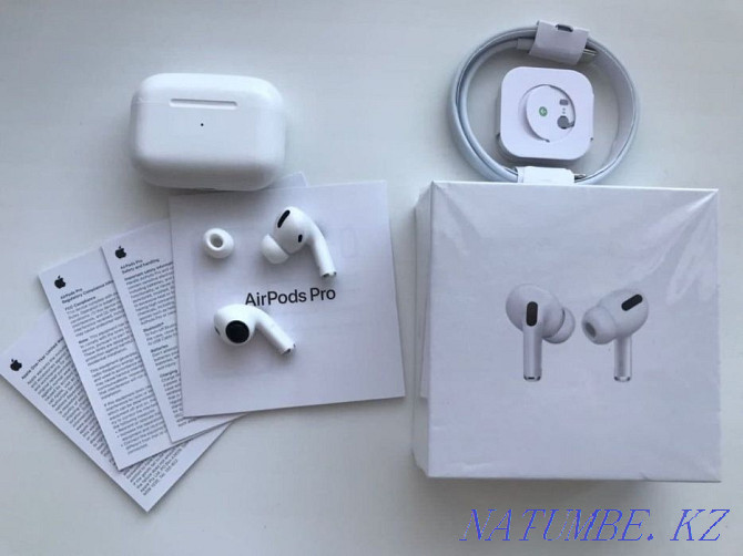 新的！ AirPods Pro 99% 相似度 1:1 哑光优质 Lux 耳机 Алматы - photo 7