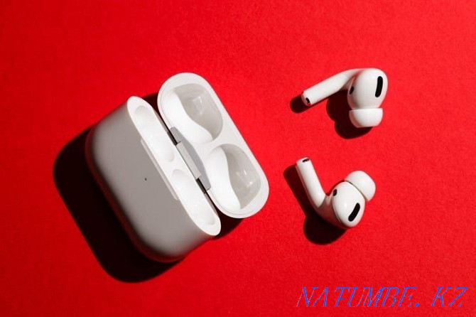 新的！ AirPods Pro 99% 相似度 1:1 哑光优质 Lux 耳机 Алматы - photo 2