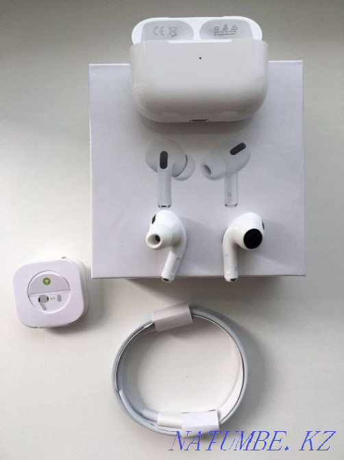 НОВЫЕ! AirPods Pro Сходство 99% 1:1 Матовые Наушники Premium Lux Алматы - изображение 6