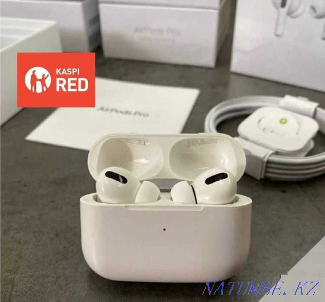 Рассрочка RЕD! Apple AirPods PRO С Активным Шумоподавлением Super Lux Тараз - изображение 1