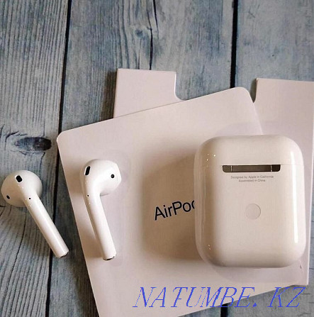 +ПАДАРУНАК AirPods 2 Lux VIP Premium 1:1 Падабенства 99% Навушнікі Алматы - photo 7