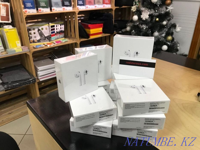 +ПАДАРУНАК AirPods 2 Lux VIP Premium 1:1 Падабенства 99% Навушнікі Алматы - photo 6