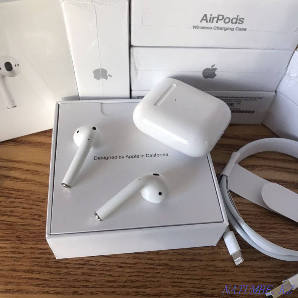 +ПОДАРОК AirPods 2 Lux VIP Premium 1:1 Сходство 99% Наушники Алматы - изображение 4