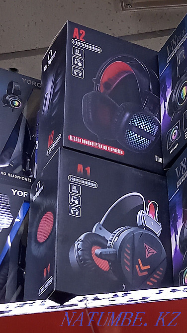 Наушниктер компютерге арнал?ан ж?не блютуз наушниктер. Хромтау - изображение 3