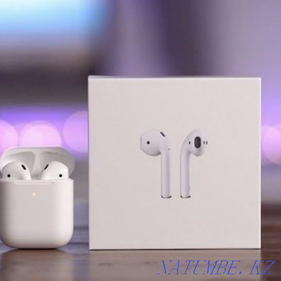 Керемет сападағы Airpods 2 премиум сымсыз құлаққаптары Шымкент - изображение 5