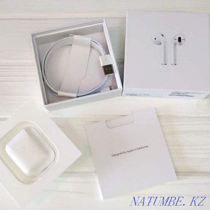 Airpods 2 premium Бесправадныя навушнікі ў выдатнай якасці Шымкент - photo 3