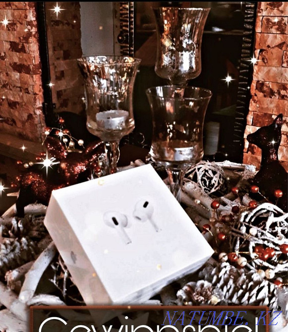 ? AirPods PRO! Новые LUX Качество 1:1 беспроводные Шикарный Подарок Астана - изображение 2