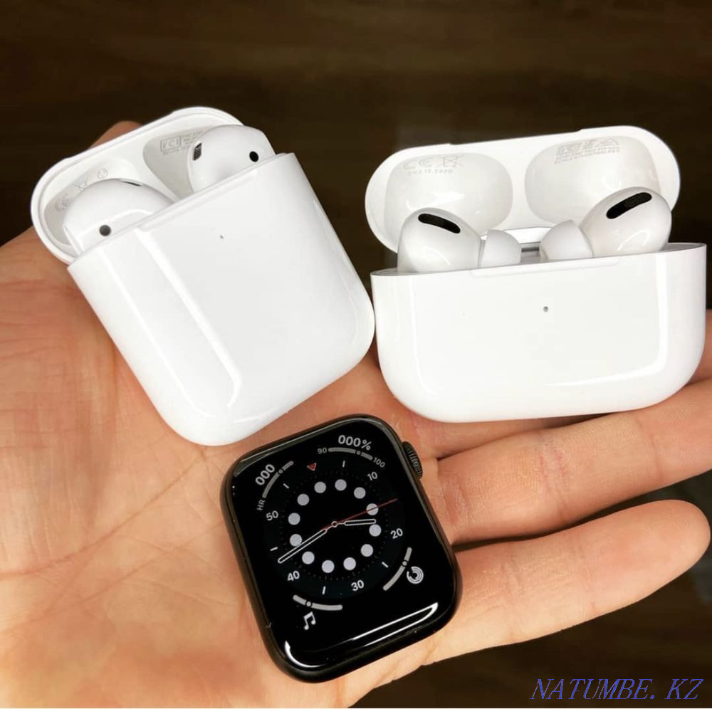 ? AirPods PRO! Новые LUX Качество 1:1 беспроводные Шикарный Подарок Астана - изображение 8
